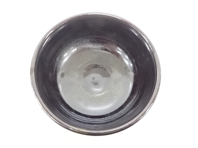  作家物　天目釉　茶碗